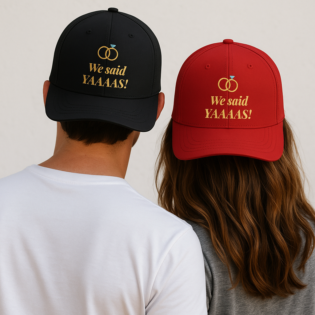 Embroidered YAAAS! Caps